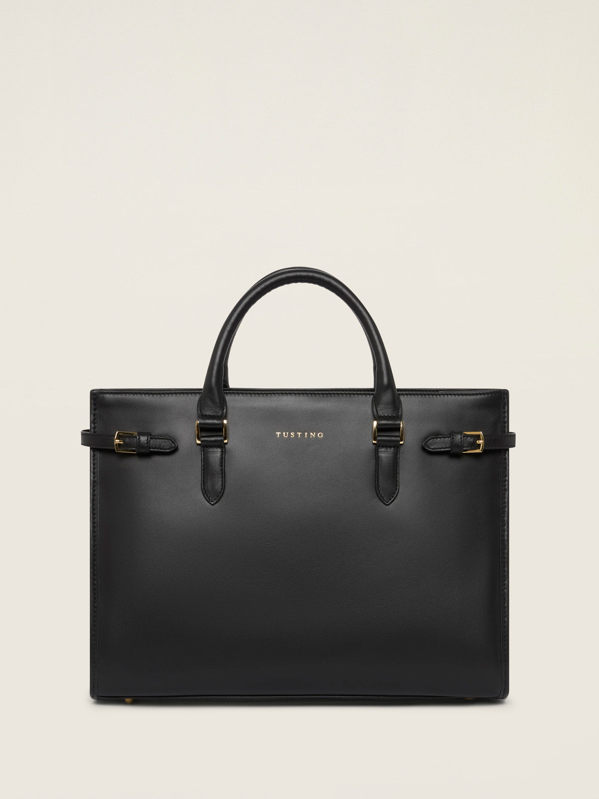 Tusting Marston Leather Ziptop Briefcase - Large TUSTING CAMBOURNE 