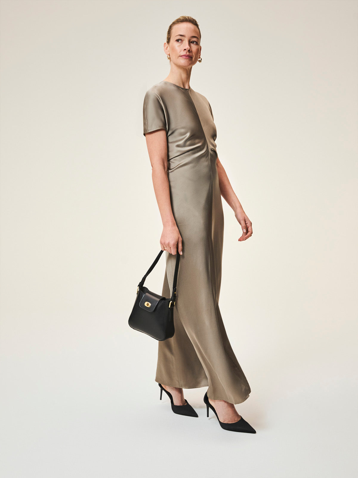 Mini Hazel Leather or Suede Crossbody Bag, Made in England by Tusting