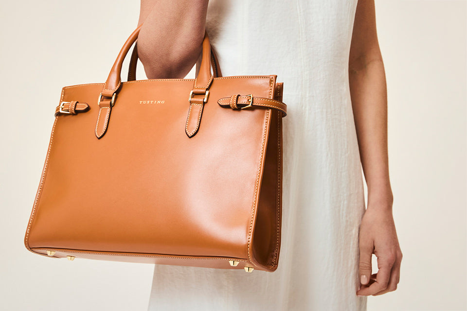 The Iconic Tusting Kimbolton Leather Work Bag | Why It's a Keeper