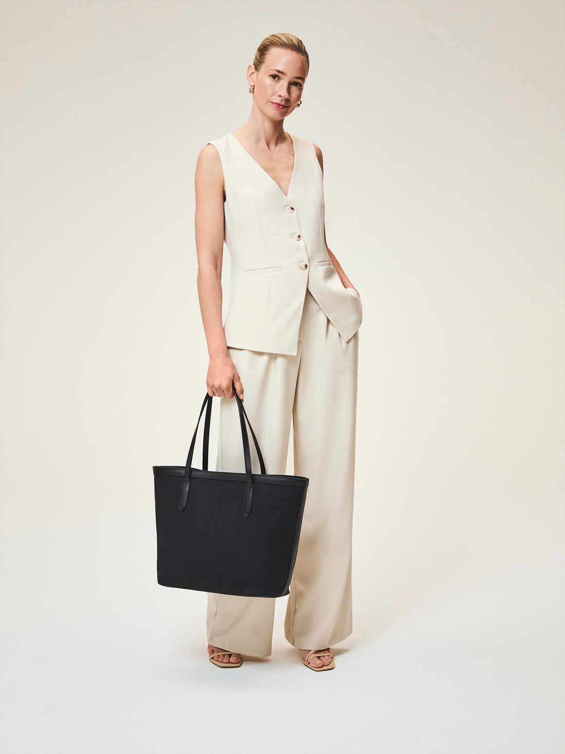 Canvas Easy Tote - Black