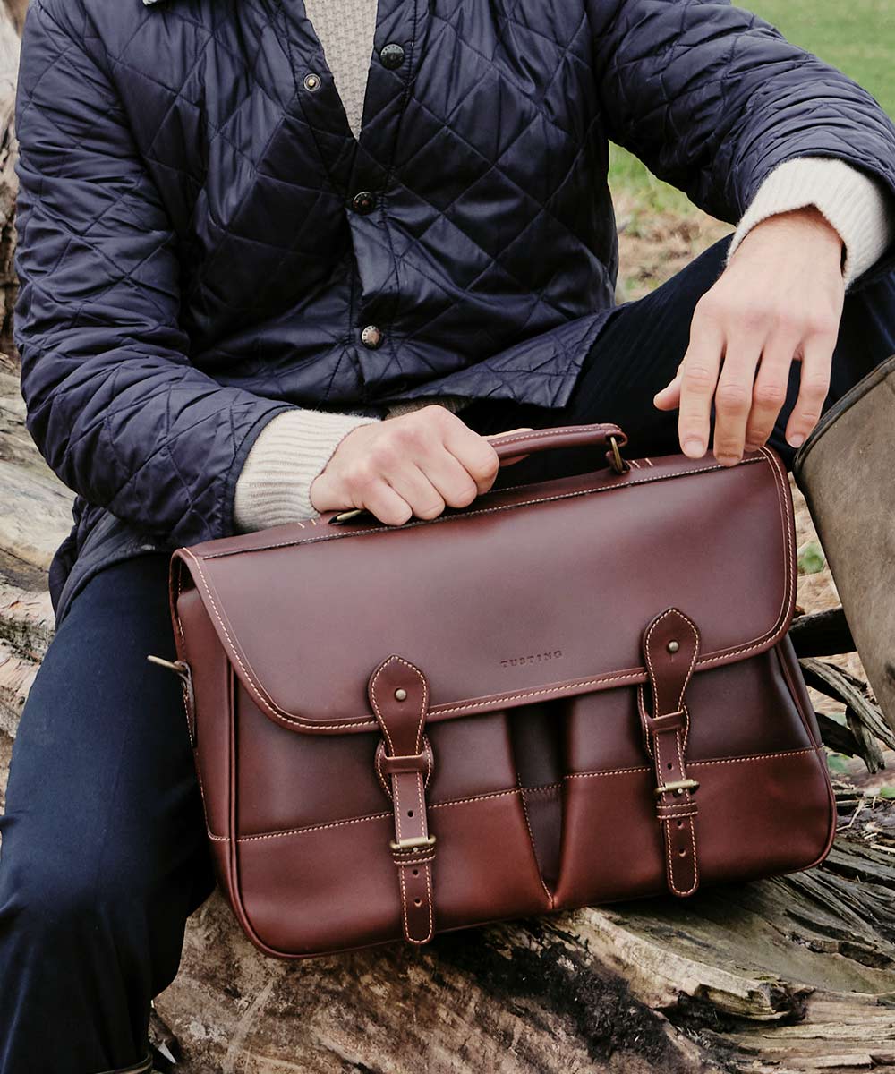Tusting レザー ボストンバッグ TUSTING | Luxury English Leather Bags | Handmade In Britain – Tusting