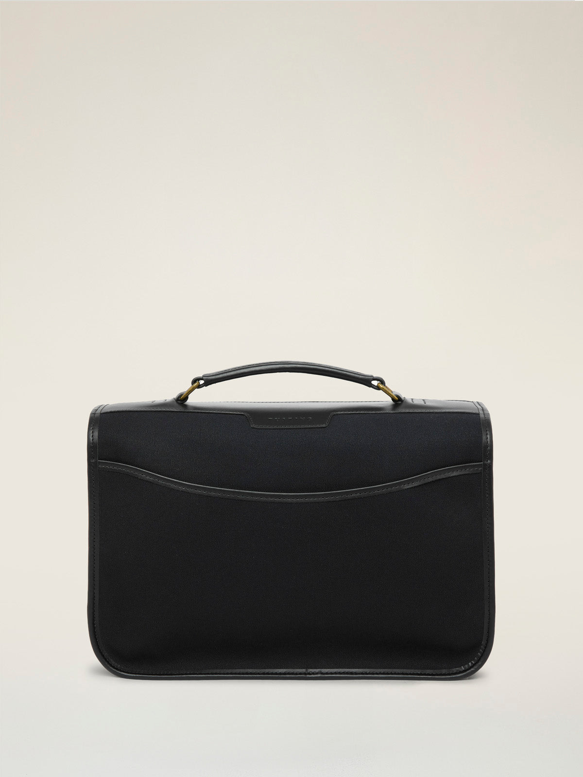 TUSTING CAMBOURNE ビジネスバッグ ブラック 今日も元気にビジネストリップ。＜TUSTING＞のビジネストートバッグ