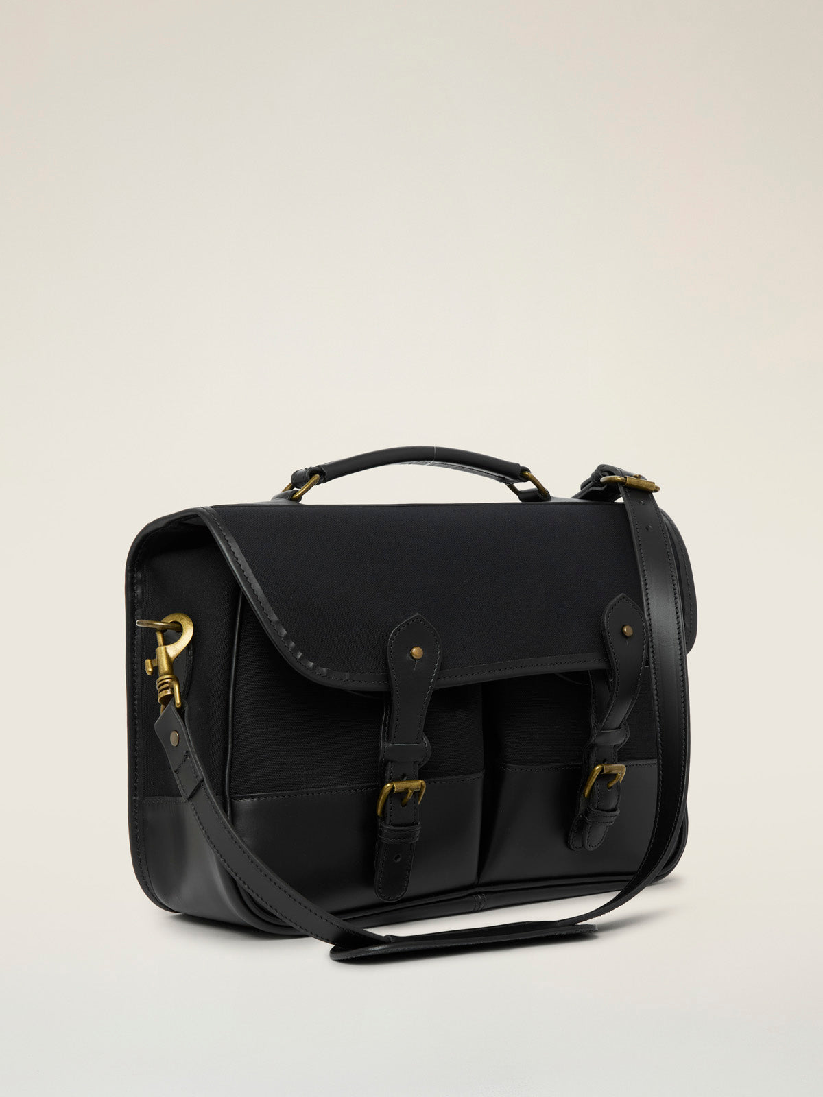 【中古】TUSTING SHIPS ビジネスバッグ Tusting Canvas Clipper Relaxed Briefcase - Small