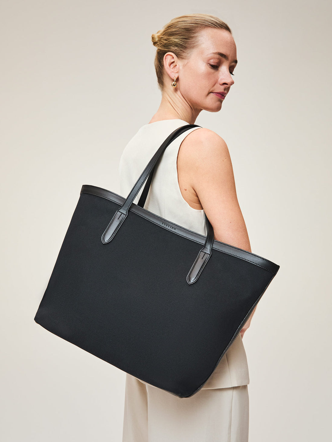 Canvas Easy Tote - Black