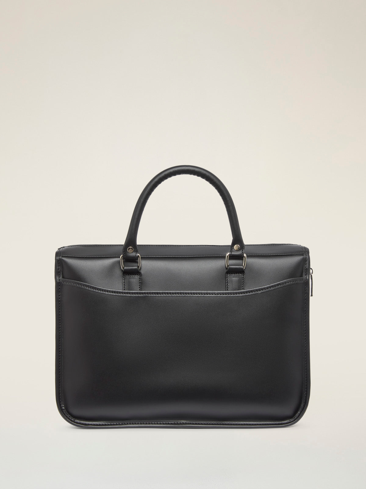 Tusting Marston Leather Zip-Top Briefcase - Small