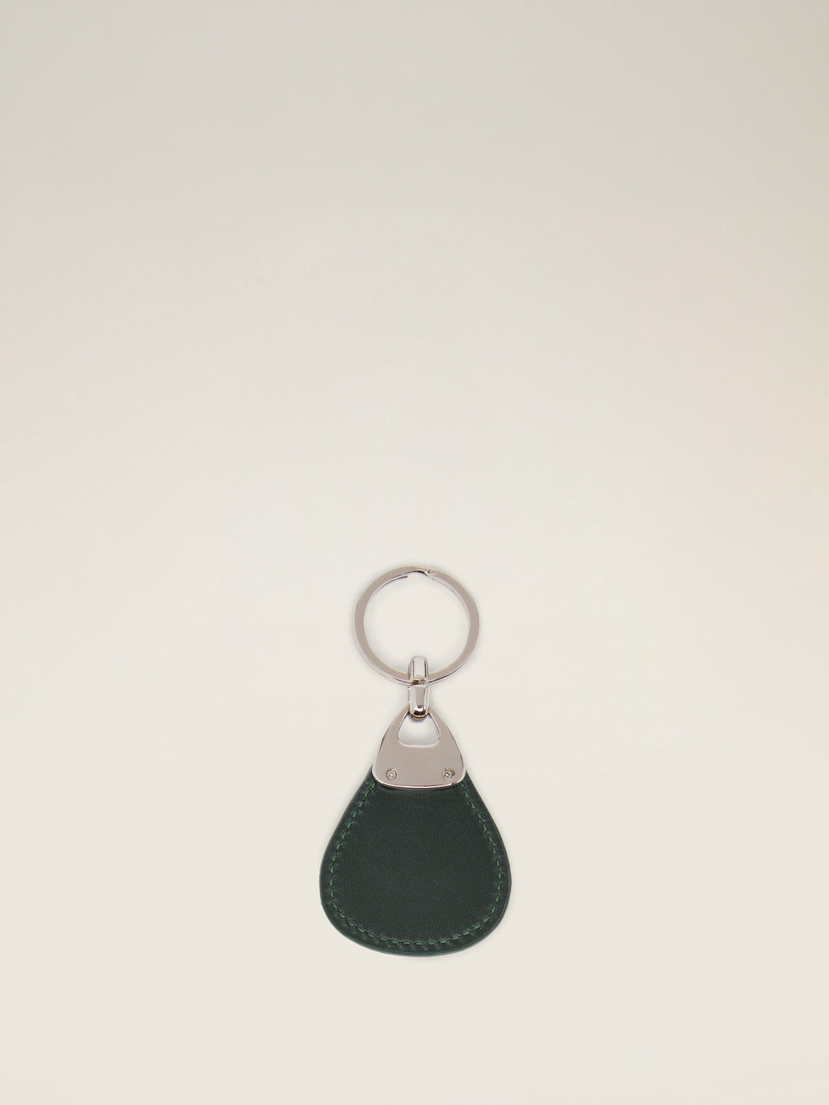 Peardrop Designer Leather Keyring – Tusting