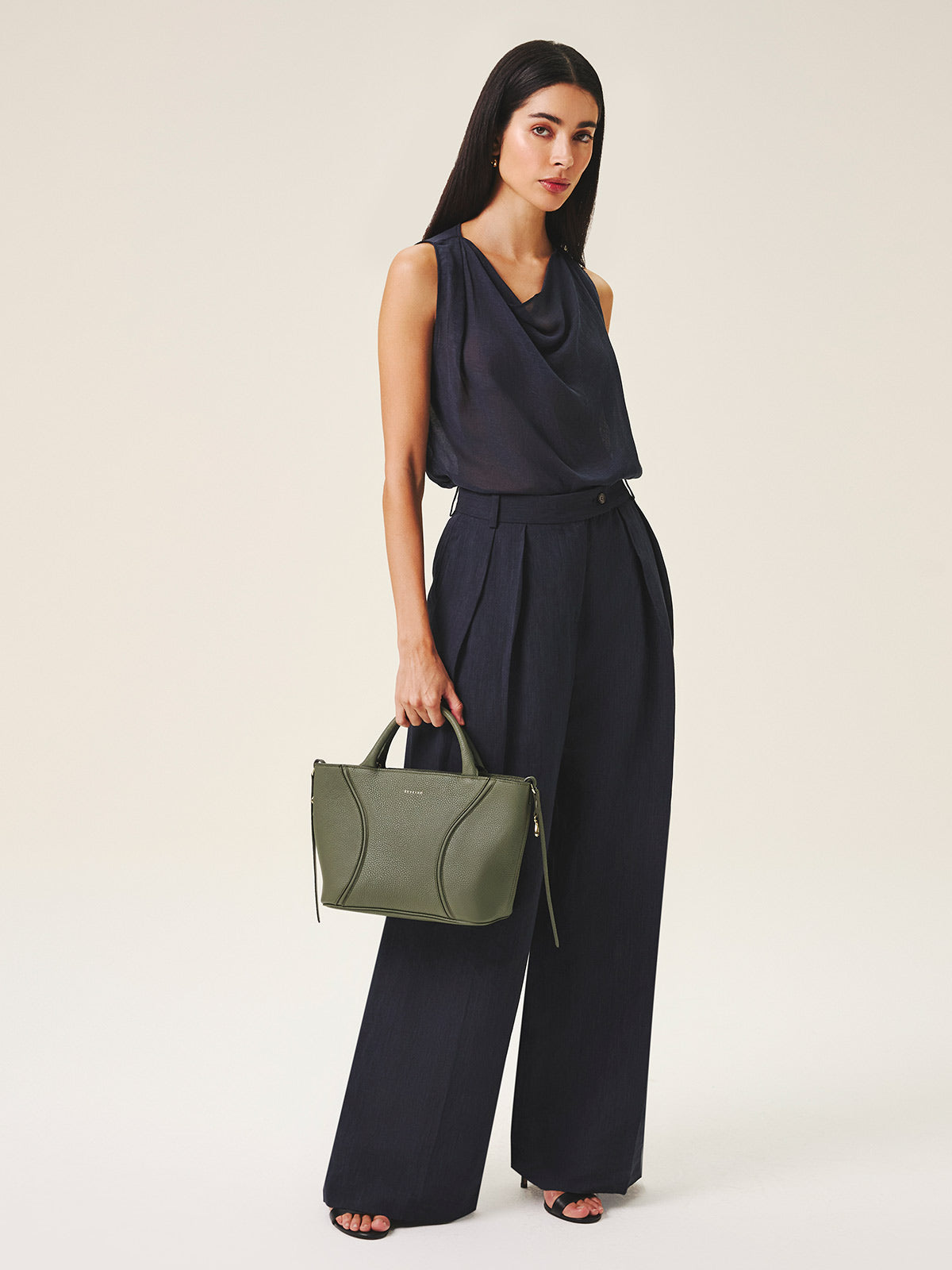 Swift 25 Small Leather Tote Bag Handbag. Made in England by Tusting