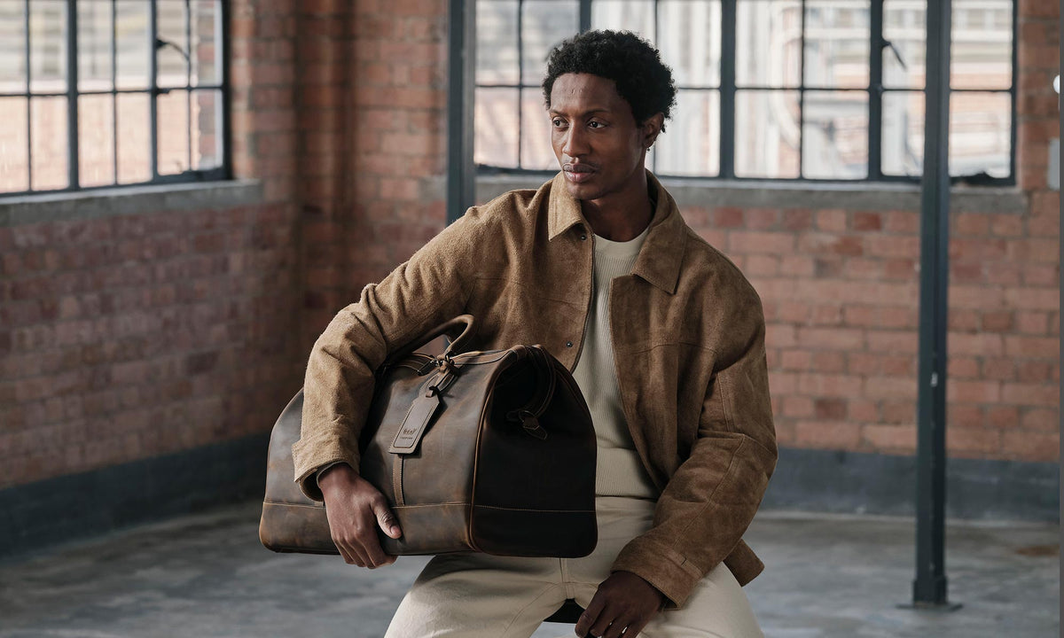 Tusting Weekender Luxury Leather Bags, Handmade In England – Tusting