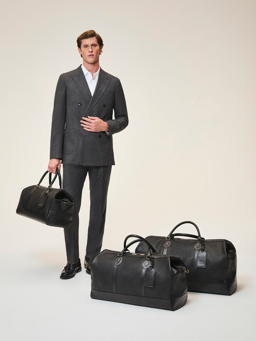 Tusting Weekender Leather Weekender Bags | Duffel Bags Made in England by Tusting