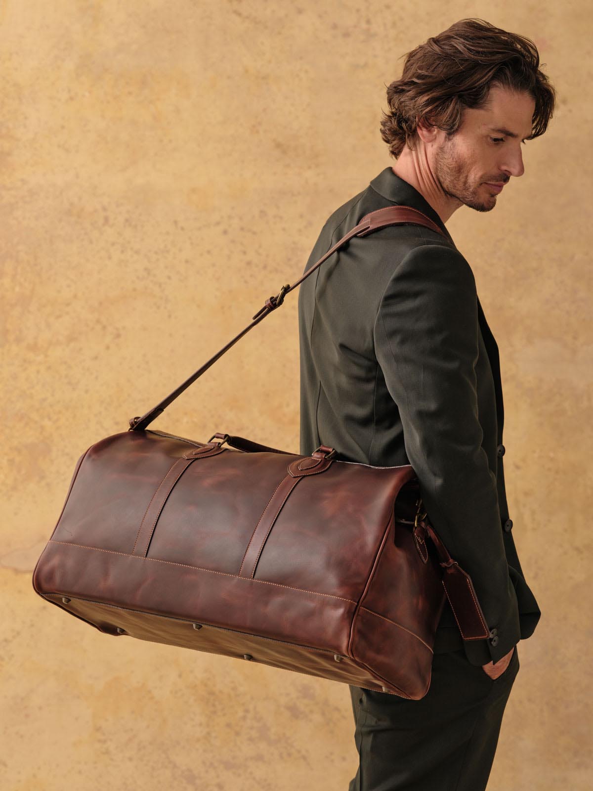 Tusting Weekender Weekender - Classic Leather Weekend Bag – Tusting