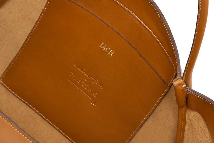 Tusting Weekender India Hicks + Tusting Savannah Large Leather Tote Bag