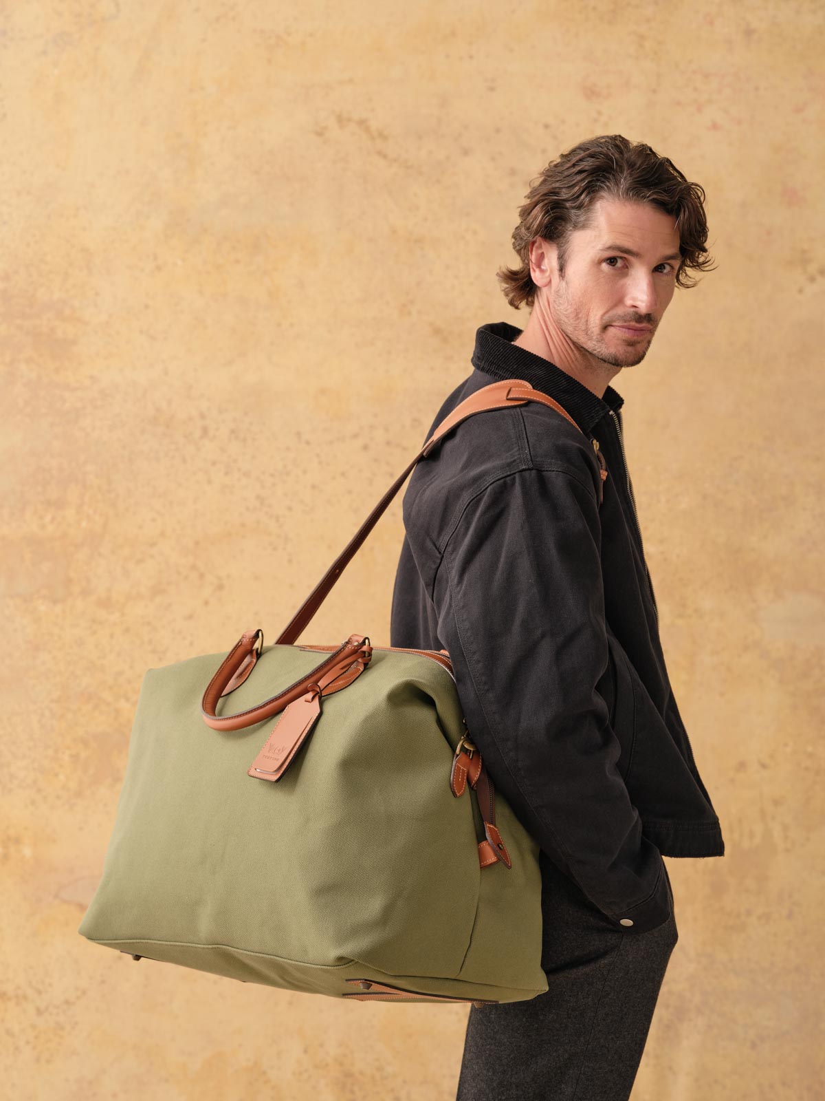 Canvas High End Travel Bags Canvas Duffle Travel Bag