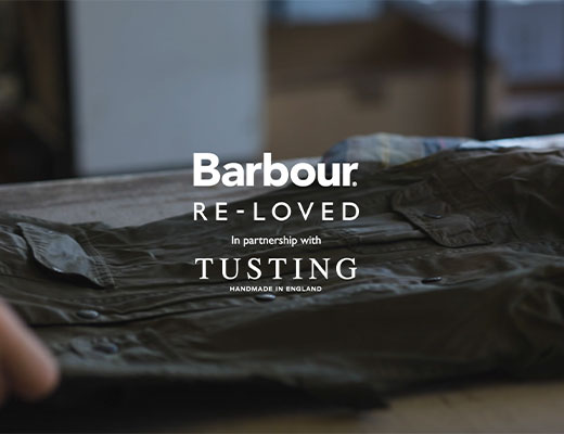 Barbour Re-Loved in Partnership with Tusting