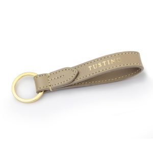 Holly Keyring Taupe