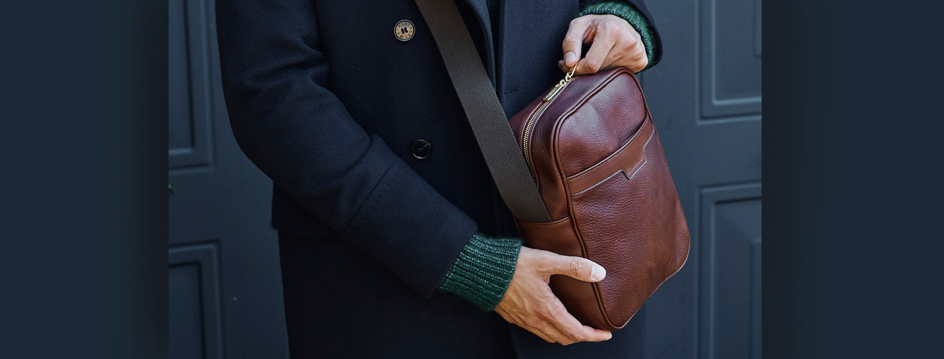 The Man Bag | The Real Leather Company