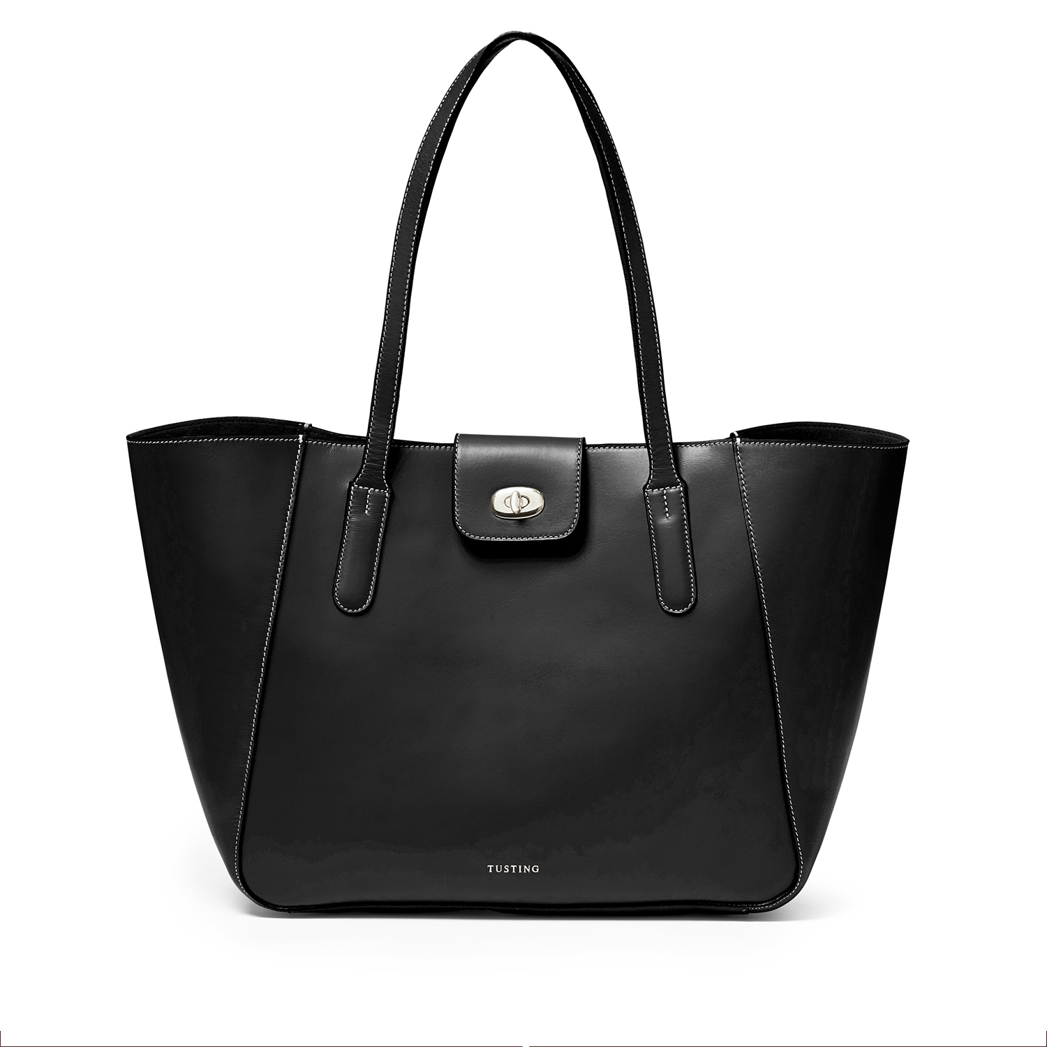 Twyford Leather Tote Handbag | Made in England by Tusting