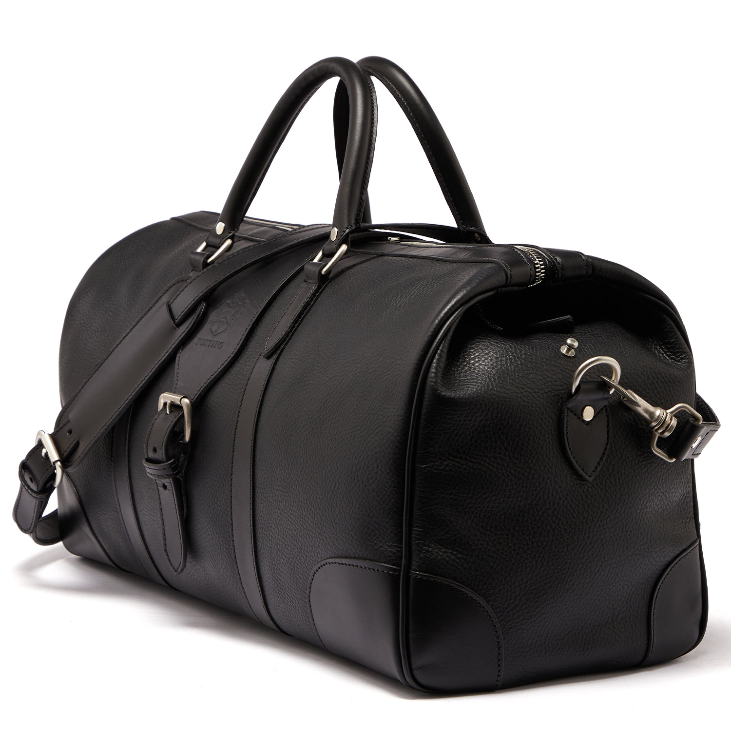 Chellington Leather Heritage Holdall | Made in England by Tusting
