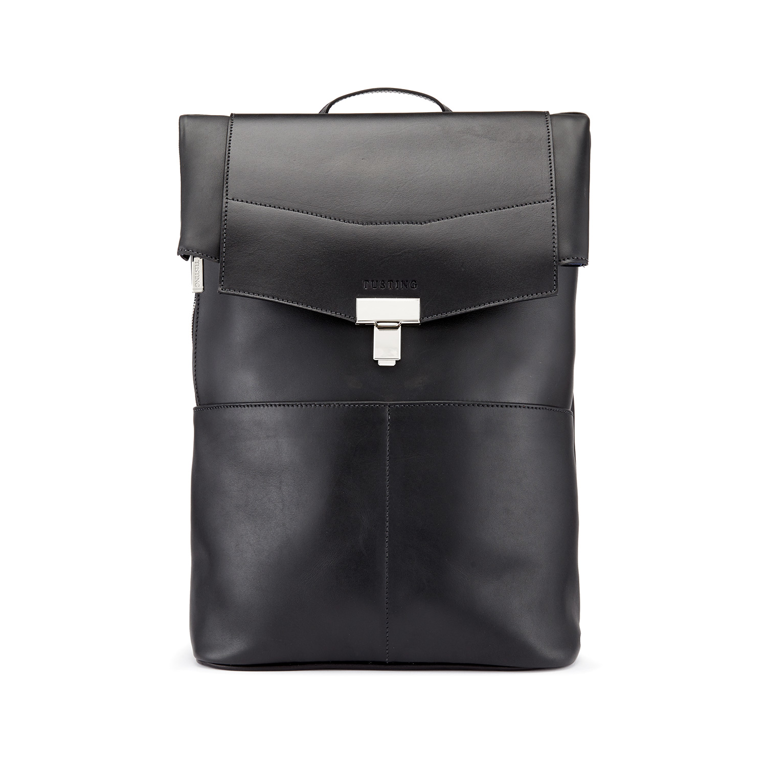 Gainsborough Roll-Top Leather Backpack | Made in England by Tusting