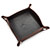 Tusting Valet Tray Pewter Chocolate Swatch